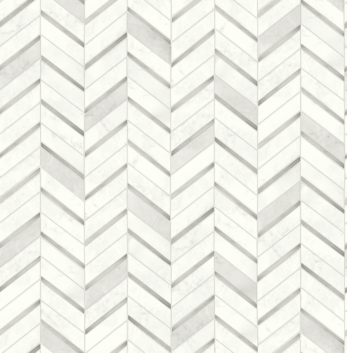 NextWall NW39208 Chevron Marble Tile