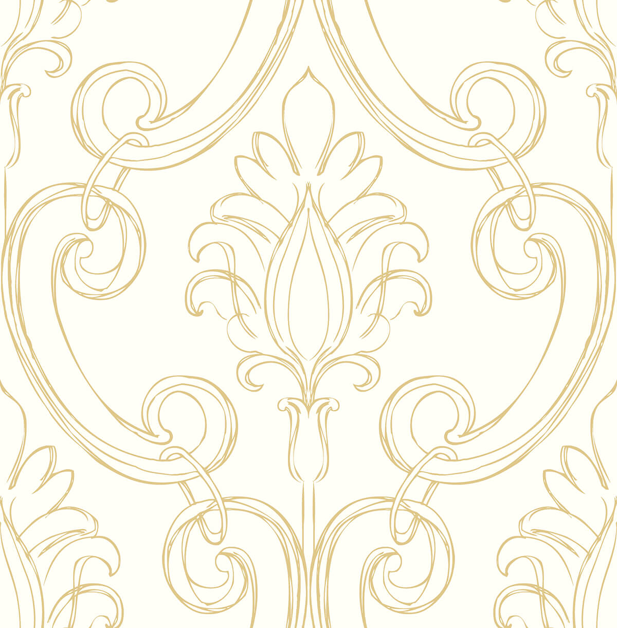 NextWall NW39405 Sketched Damask