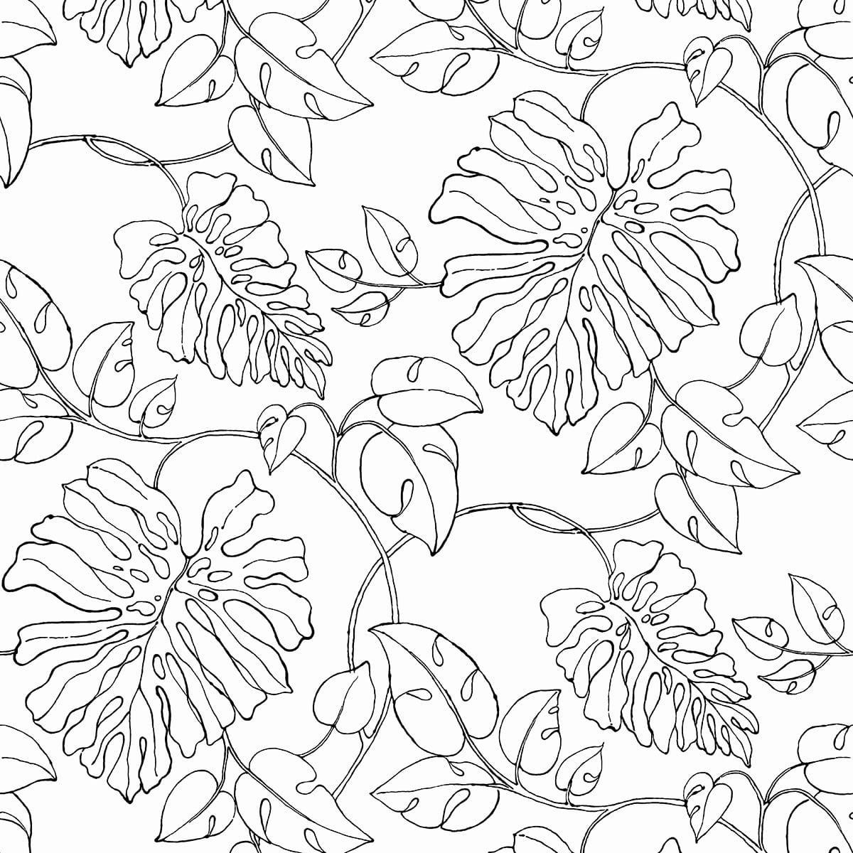 NextWall NW40508 Tropical Linework