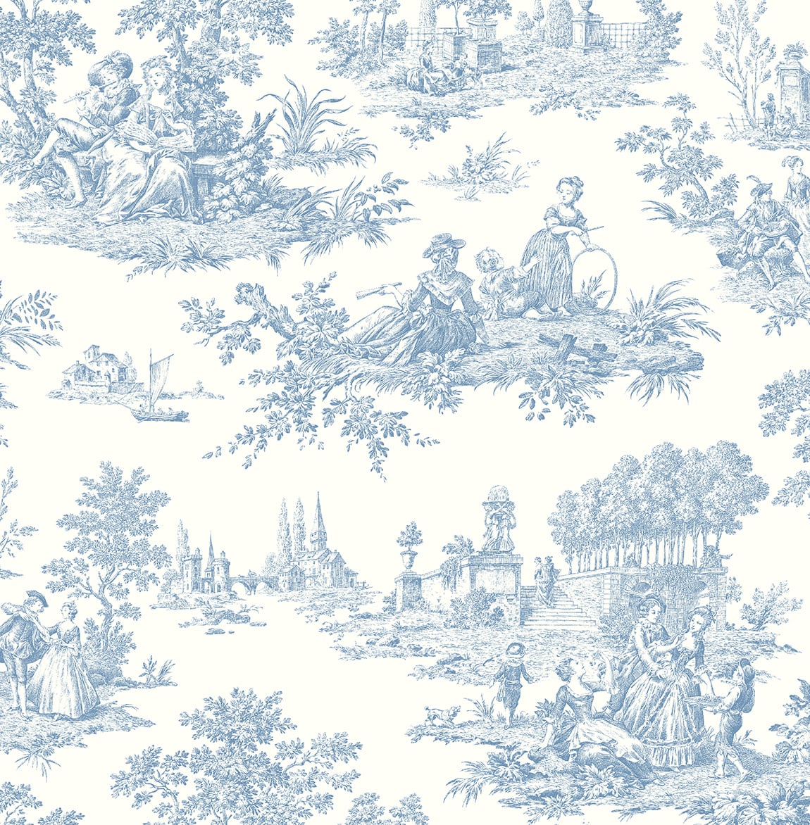 NextWall NW43302 Chateau Toile