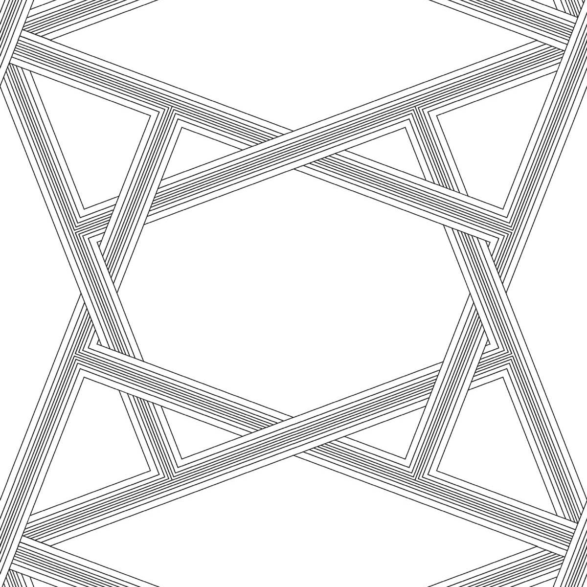 NextWall NW44300 Crossroads Geo