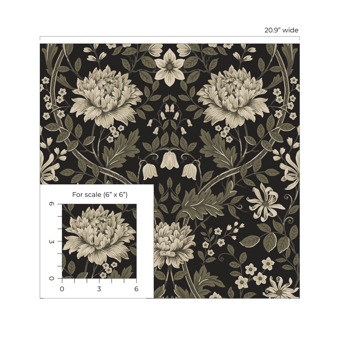 NextWall NW44610 Peek & Stick Wallpaper - Eade's Wallpaper & Fabric