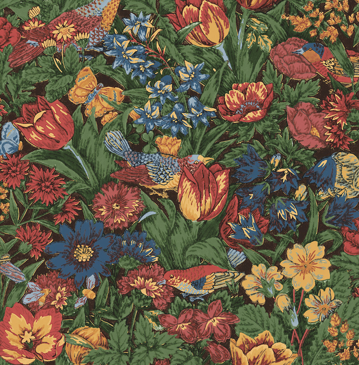 NextWall NW46001 Bird Floral