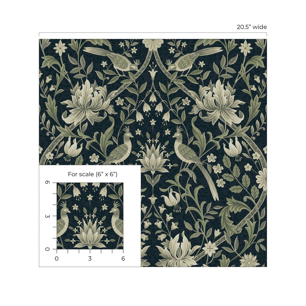 NextWall NWS058302 Peek & Stick Wallpaper - Eade's Wallpaper & Fabric