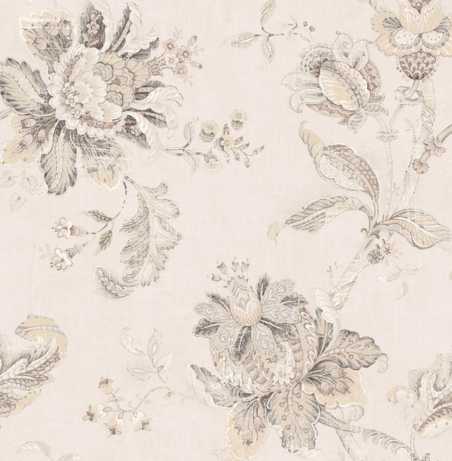 NextWall NW59105 Anelda Jacobean Wallpaper