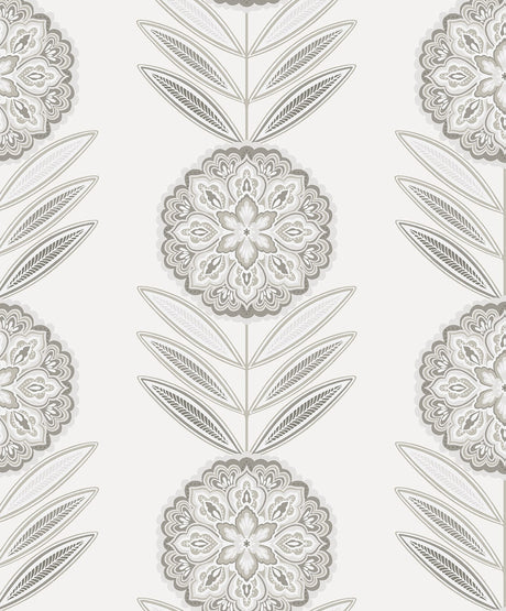 NextWall NW59900 Folk Flowers Wallpaper
