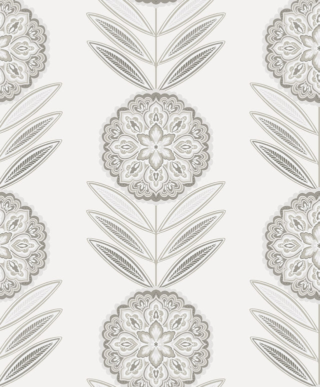 NextWall NW59900 Folk Flowers Wallpaper