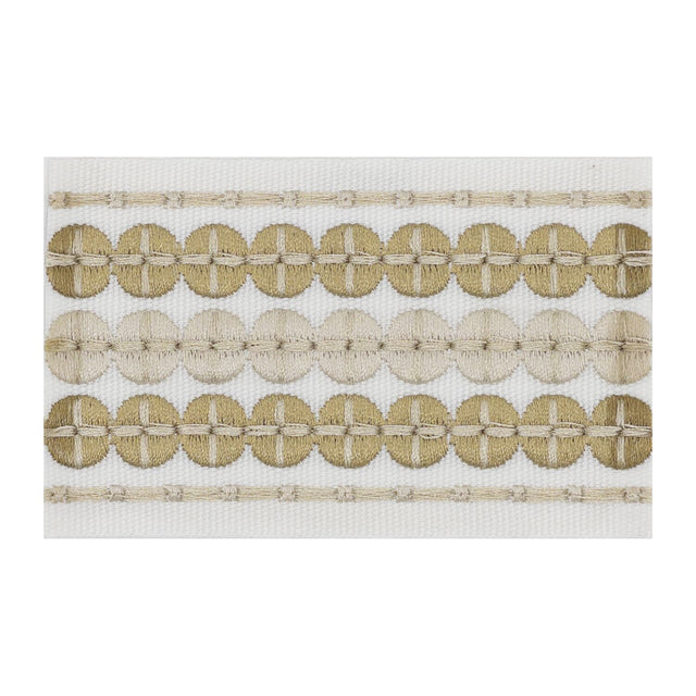 STOUT OBER-2 OBERLIN TAPE 2 KHAKI Fabric - Eades Wallpaper & Fabric