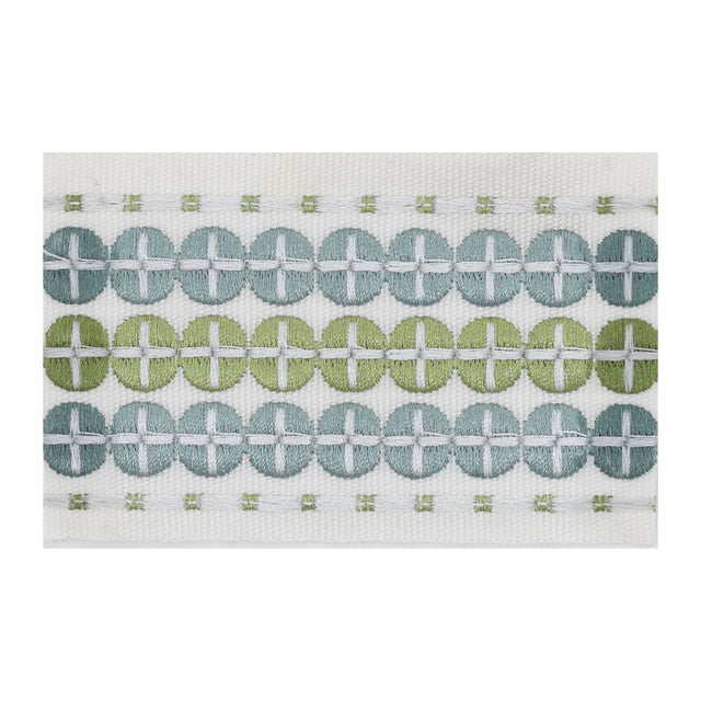 STOUT OBER-3 OBERLIN TAPE 3 MINERAL Fabric - Eades Wallpaper & Fabric