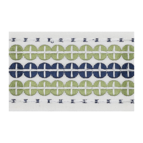 STOUT OBER-4 OBERLIN TAPE 4 MOSS Fabric - Eades Wallpaper & Fabric