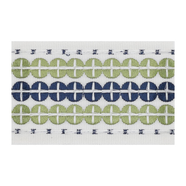 STOUT OBER-4 OBERLIN TAPE 4 MOSS Fabric - Eades Wallpaper & Fabric