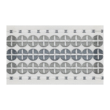 STOUT OBER-5 OBERLIN TAPE 5 PEWTER Fabric - Eades Wallpaper & Fabric
