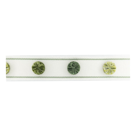 STOUT ODES-5 ODESSA TAPE 5 AVOCADO Fabric - Eades Wallpaper & Fabric