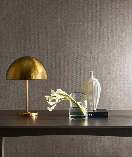 York OG0524 Tatami Weave Dark Grey Wallpaper