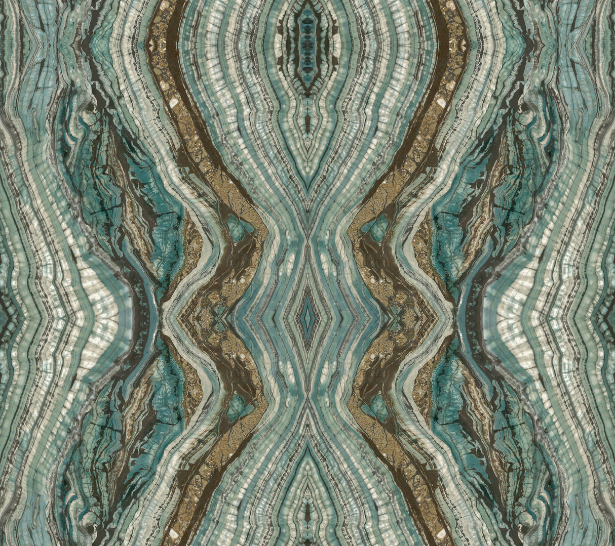 York OG0559 Kaleidoscope Teal Wallpaper