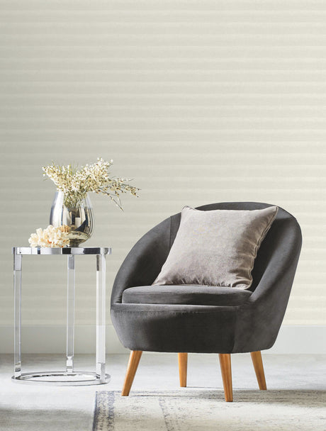 York OG0565 Dunes White & Platinum Wallpaper