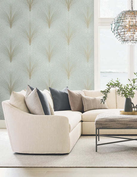 York OI0681 Papyrus Plume Beige Wallpaper