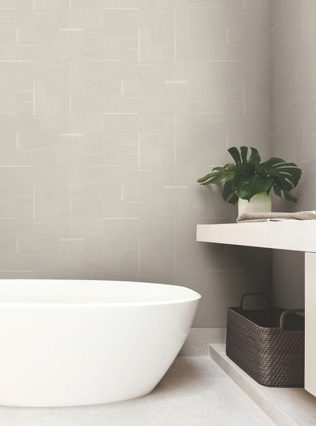 York OI0702 Contour Beige Wallpaper