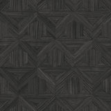 York OM3621 Parquet Black Wallpaper