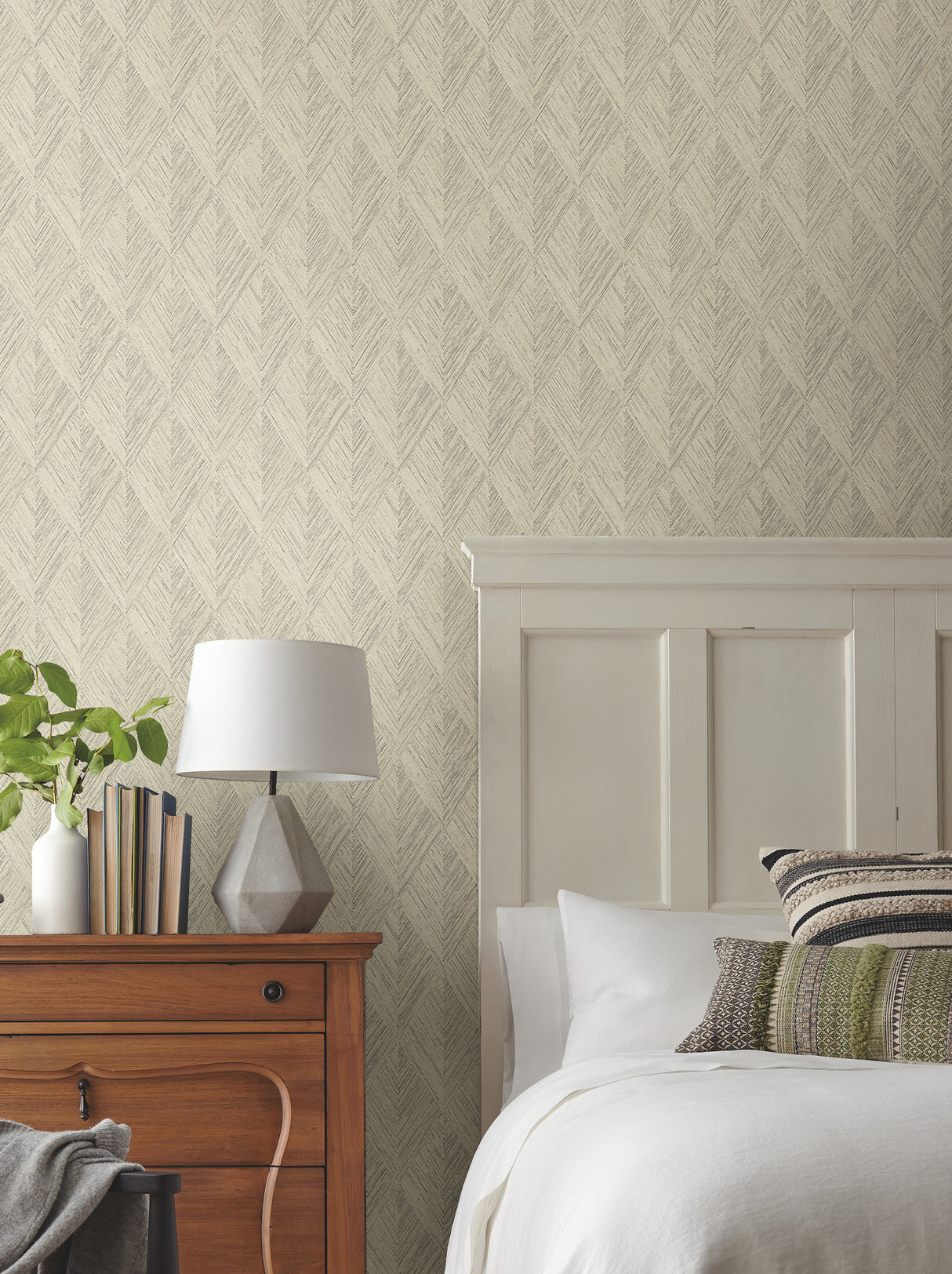 York OM3633 Belmont Beige Wallpaper