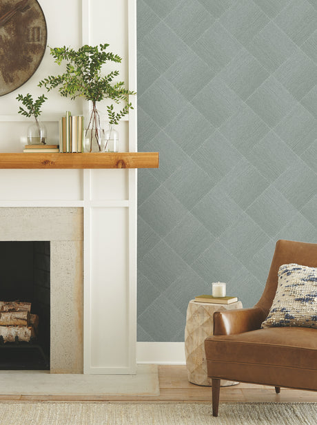 York OM3642 Channel Green Wallpaper