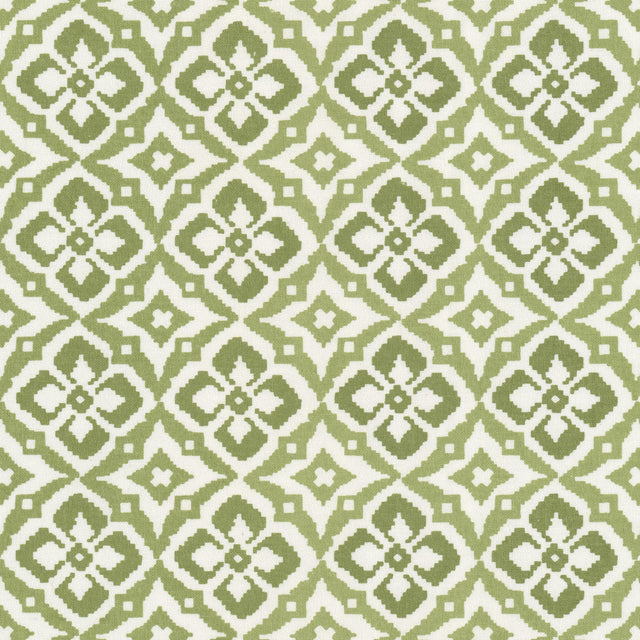 STOUT ORNA-2 ORNAMENT 2 CELADON Fabric - Eades Wallpaper & Fabric