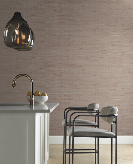 York OS4323 Jute Silver & Tan Metallic Wallpaper