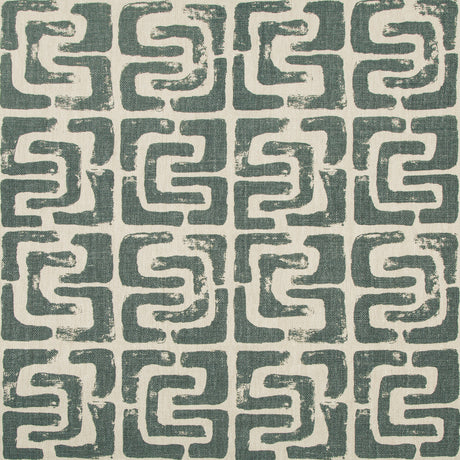 KRAVET COUTURE OUI BLOC.5.0 OUI BLOC JADE Fabric - Eade's Wallpaper