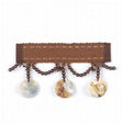 STOUT OZZI-1 OZZIE 1 MAHOGANY Fabric - Eades Wallpaper & Fabric