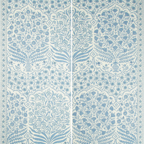 LEE JOFA P2017100.515.0 SAMEERA PAPER BLUE/INDIGO Wallpaper - Eade's Wallpaper