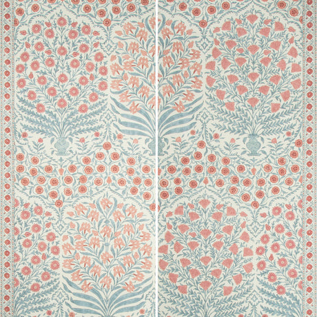 LEE JOFA P2017100.519.0 SAMEERA PAPER RED/BLUE Wallpaper - Eade's Wallpaper