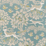 LEE JOFA P2017104.353.0 MILLE FLEUR WP LAKE Wallpaper - Eade's Wallpaper