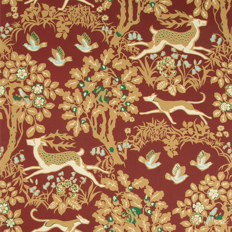 LEE JOFA P2017104.97.0 MILLE FLEUR WP BERRY Wallpaper - Eade's Wallpaper
