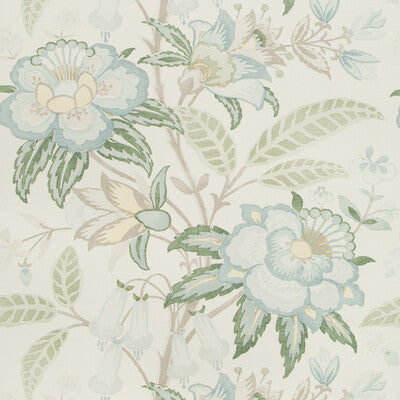 LEE JOFA P2018103.153.0 DAVENPORT PAPER SEA MIST Wallpaper - Eade's Wallpaper
