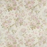 LEE JOFA P2018106.103.0 GARDEN ROSES WP LILAC/MOSS Wallpaper - Eade's Wallpaper