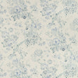 LEE JOFA P2018106.153.0 GARDEN ROSES WP AQUA/BLUE Wallpaper - Eade's Wallpaper
