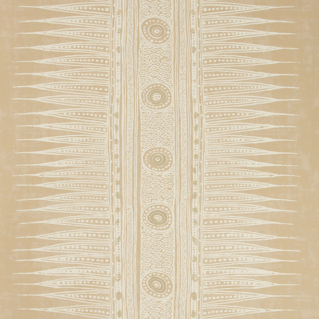 LEE JOFA P2018107.106.0 INDIAN ZAG PAPER TAUPE Wallpaper - Eade's Wallpaper