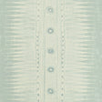 LEE JOFA P2018107.135.0 INDIAN ZAG PAPER AQUA Wallpaper - Eade's Wallpaper