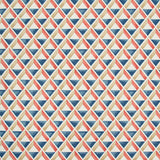 LEE JOFA P2018108.195.0 CANNES PAPER RED/BLUE Wallpaper - Eade's Wallpaper