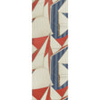 LEE JOFA P2018109.195.0 ST TROPEZ WP RED/BLUE Wallpaper - Eade's Wallpaper