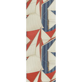 LEE JOFA P2018109.195.0 ST TROPEZ WP RED/BLUE Wallpaper - Eade's Wallpaper