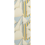 LEE JOFA P2018109.405.0 ST TROPEZ WP BLUE/YELLOW Wallpaper - Eade's Wallpaper