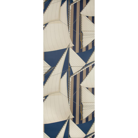 LEE JOFA P2018109.505.0 ST TROPEZ WP NAVY/MARINE Wallpaper - Eade's Wallpaper