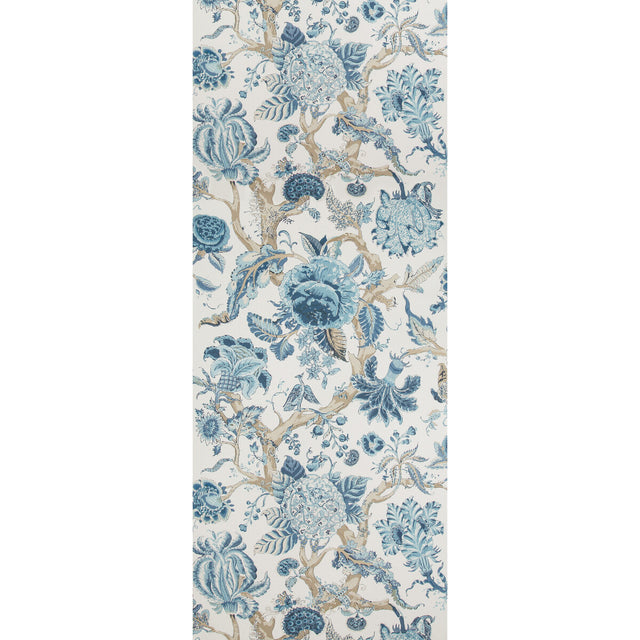 LEE JOFA P2019102.155.0 ADLINGTON PAPER INDIGO Wallpaper - Eade's Wallpaper