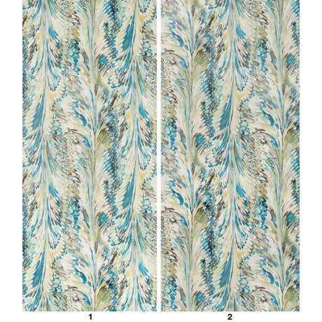 LEE JOFA P2019103.345.0 TAPLOW PAPER PEACOCK/GOLD Wallpaper - Eade's Wallpaper