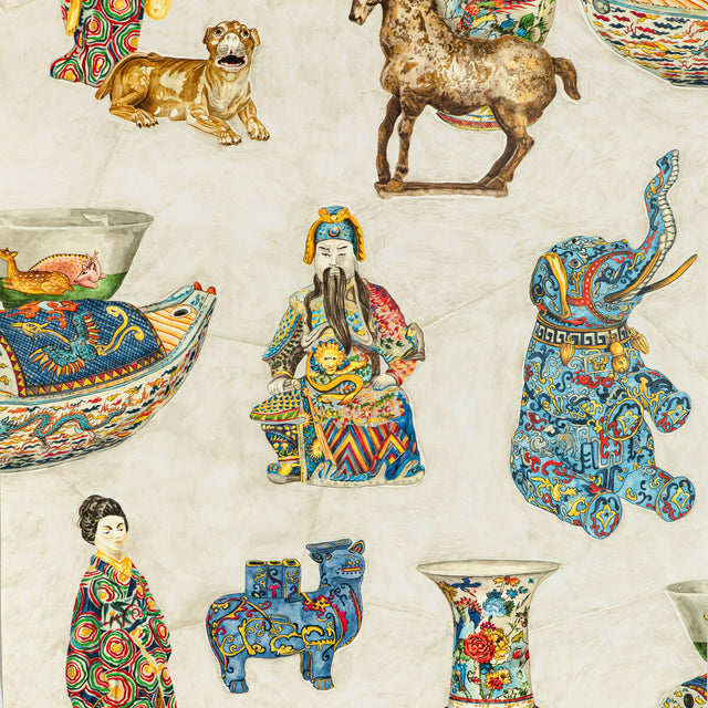 LEE JOFA P2020109.1954.0 TAMBELAN PAPER LACQUER Wallpaper - Eade's Wallpaper