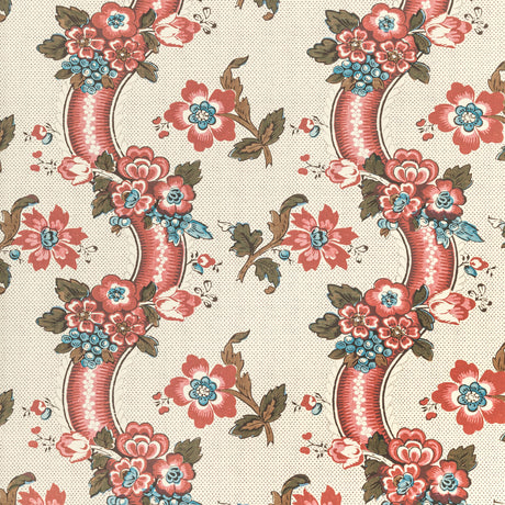 LEE JOFA P2020111.195.0 BENDAY PAPER RED/BLUE Wallpaper - Eade's Wallpaper