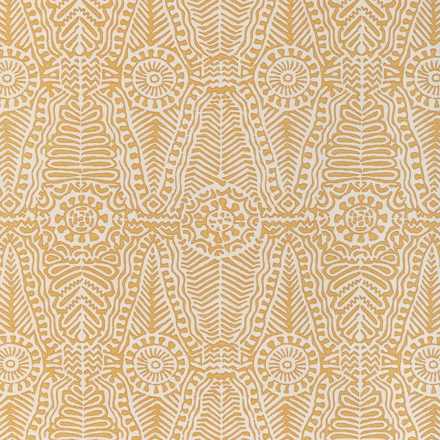 LEE JOFA P2020112.40.0 DRAYTON PAPER MAIZE Wallpaper - Eade's Wallpaper