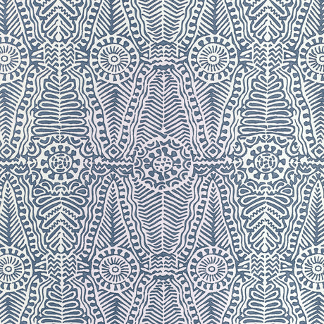 LEE JOFA P2020112.50.0 DRAYTON PAPER INDIGO Wallpaper - Eade's Wallpaper