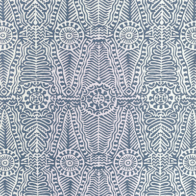 LEE JOFA P2020112.50.0 DRAYTON PAPER INDIGO Wallpaper - Eade's Wallpaper